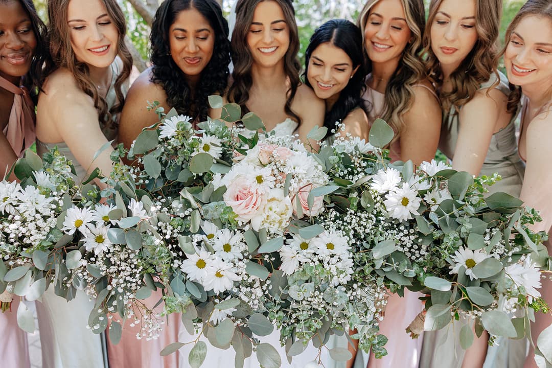 bridal party bouquets